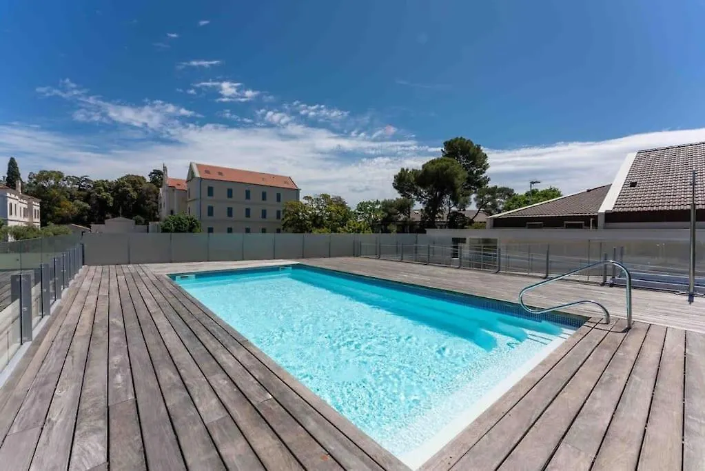 Stylish 1Bdr Apt W/Huge Balcony/Shared Roof Pool Cannes Lägenhet